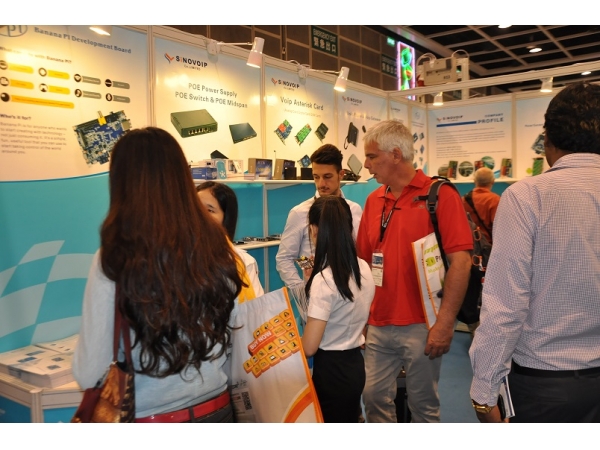 香蕉派社区参加2014年香港电子展，全面展现Banana Pi新产品