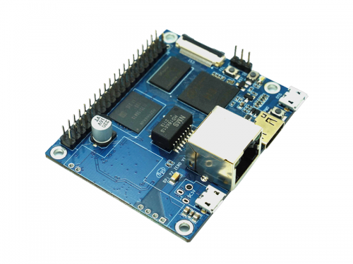 香蕉派 BPI-P2 Zero物联网开发板采用全志H3(可选H2+/H5)芯片设计，支持PoE网络供电,512M RAM ,8GB eMMC